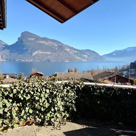 Chalet Apartment Faulensee شقة فولنسي